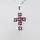 Small Cross - Anahita-Silver Chain - 2